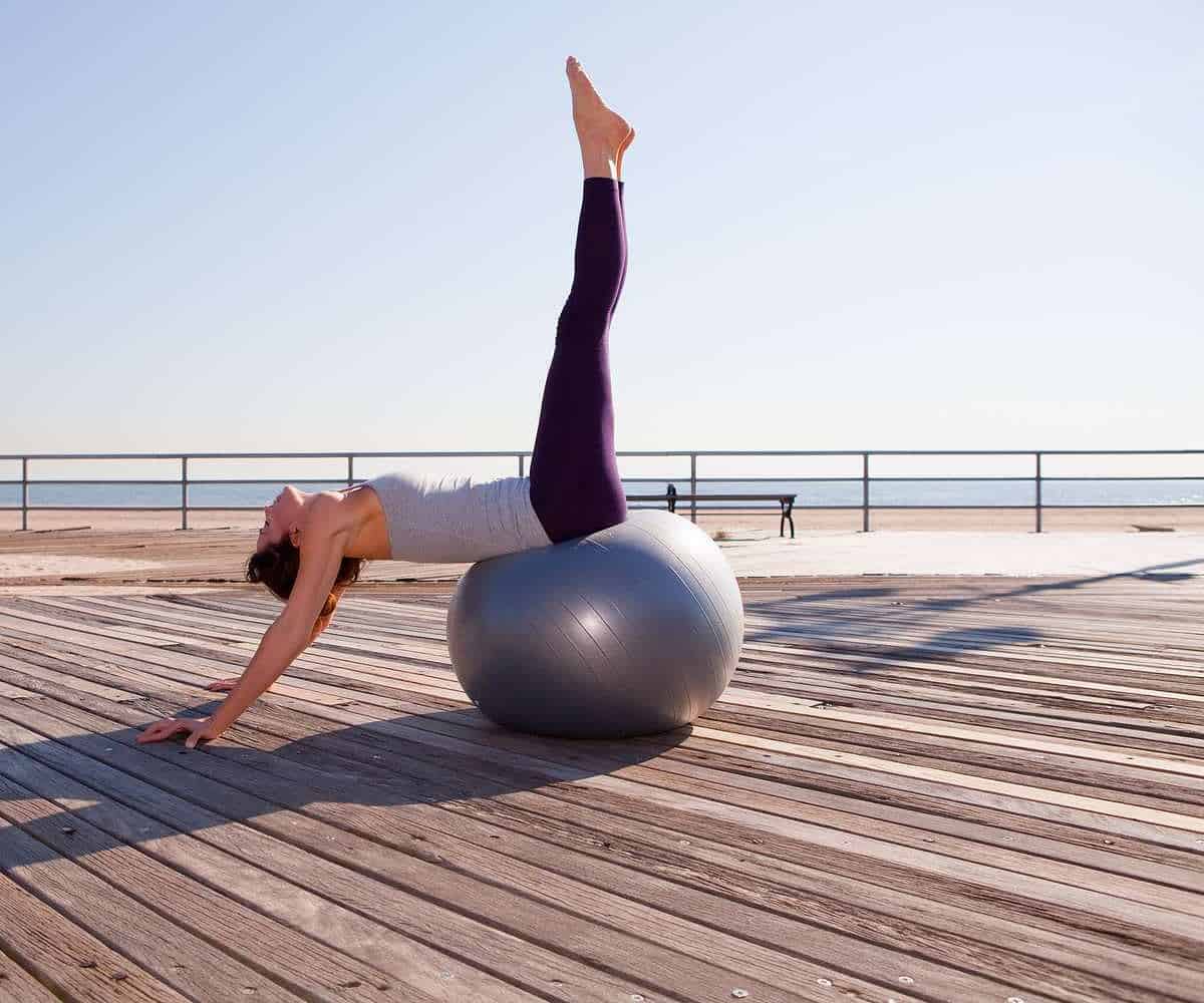 yoga ball for back pain