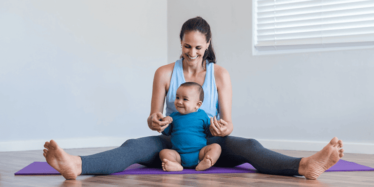  Yoga for busy moms
